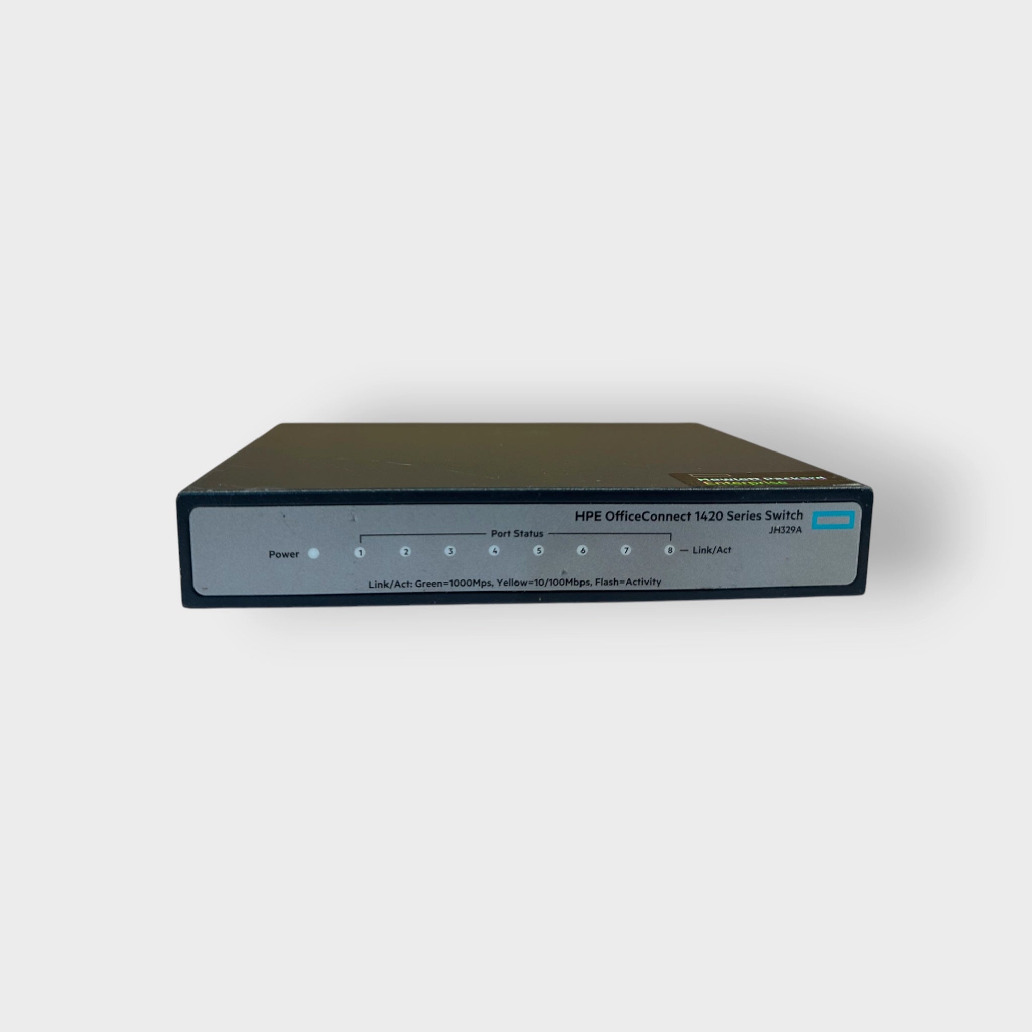 HPE 8-Port Gigabit Ethernet Unmanaged Switch (Branded Used)