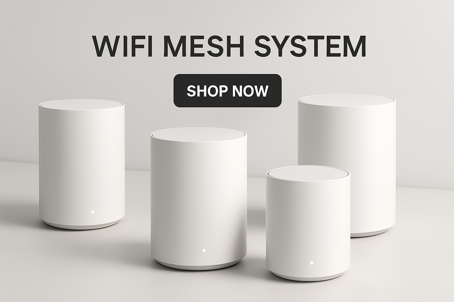 wifi mesh system amazon eero with shop now button